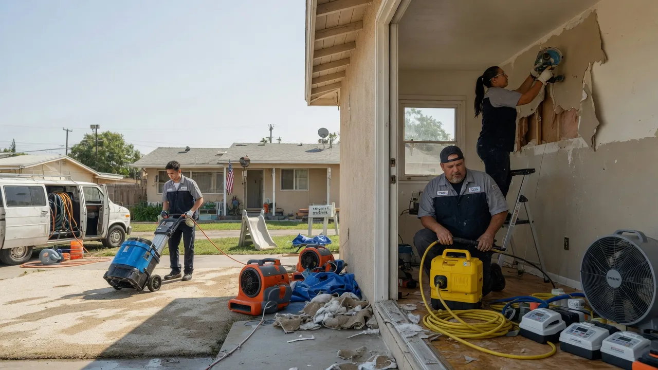 Water Damage Restoration in Pettibone, ND near me